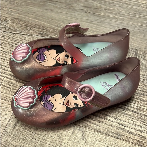 Mini Melissa Girls' Pink Ariel Shoes - Picture 2 of 5